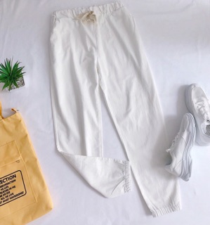Quần kaki lưng thun dây rút