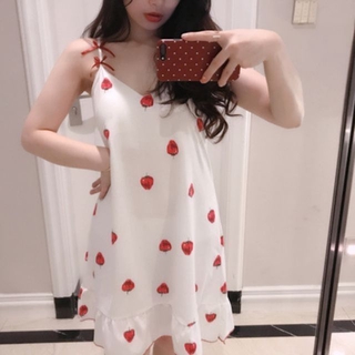 VÁY NGỦ 2 DÂY CÓ ĐỆM NGỰC