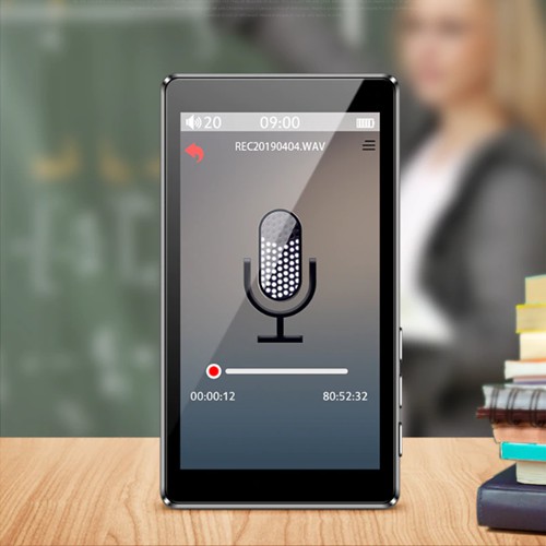 Máy nghe nhạc chính hãng Ruizu D20,phiên bản cảm ứng mới nhất,có loa ngoài,8GB bộ nhớ trong,FM,ghi âm