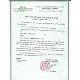 Tinh Bột Nghệ KC-05 gói 50g
