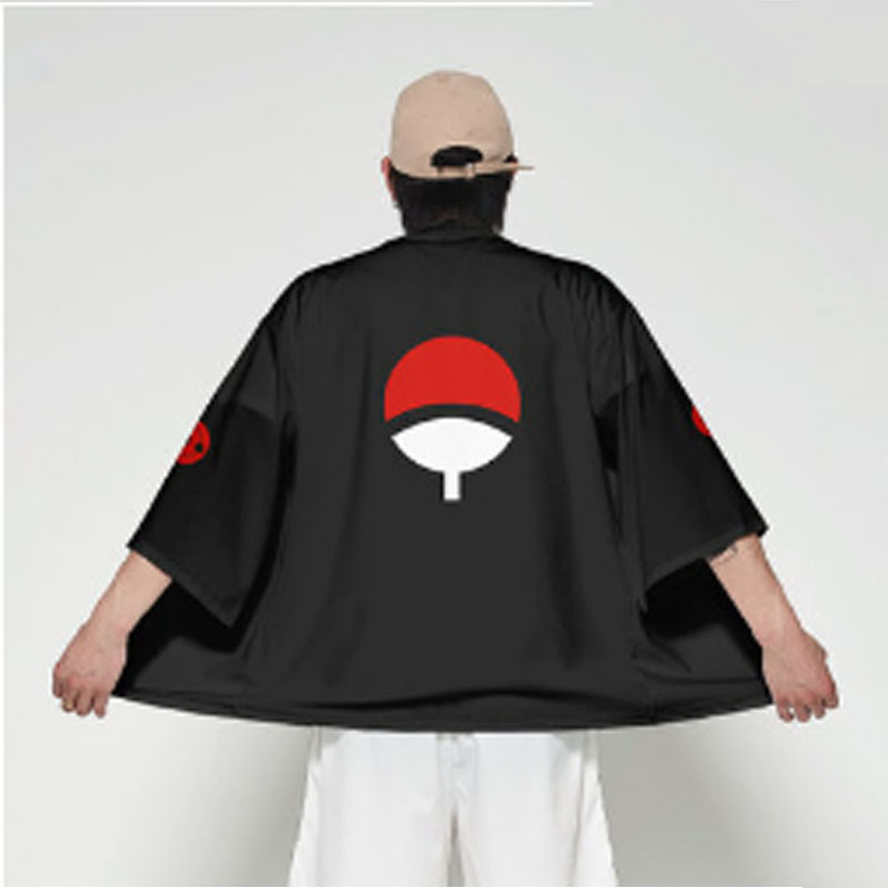 Áo Choàng Tắm Kiểu Kimono Họa Tiết Anime Naruto Độc Đáo bbns