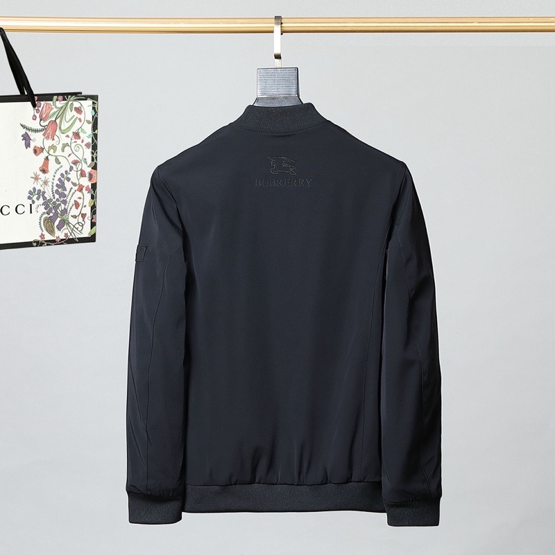 Áo khoác gió nam dáng bomber thương hiệu Burberry BBR cao cấp