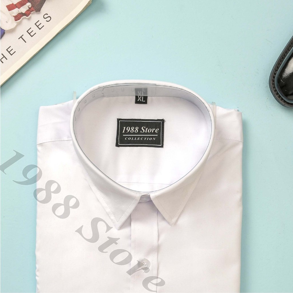 Áo sơ mi nam gấp hộp cao cấp. Chất vải cotton silk loại 1 chống nhăn, mềm mịn và cực mát, không bai không xù. M-4XL | BigBuy360 - bigbuy360.vn