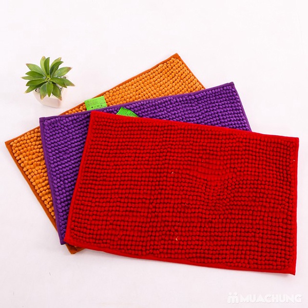 Thảm Lau Chân Chùi Chân San Hô Thảm Đinh Lau Chân Gia Đình Siêu Thấm Nước - Chống Trơn Trượt