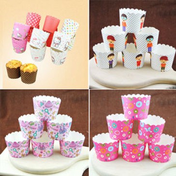 COMBO 200 LY GIẤY CUPCAKE CỨNG