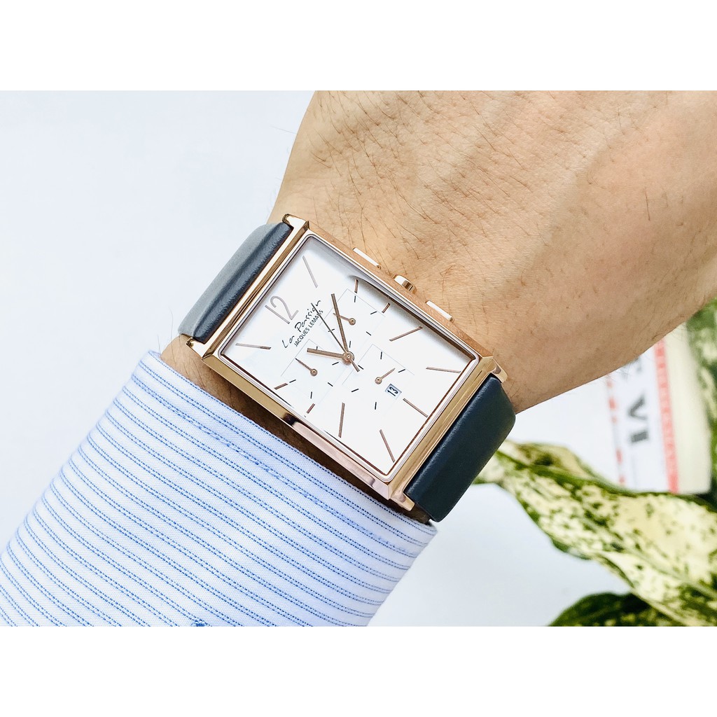 Đồng hồ Nam 𝑱𝒂𝒄𝒒𝒖𝒆𝒔 𝑳𝒆𝒎𝒂𝒏𝒔 mặt tank