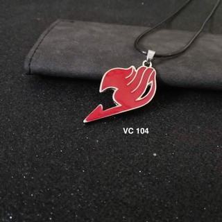 Vòng cổ fairy tail đỏ (ảnh thật)
