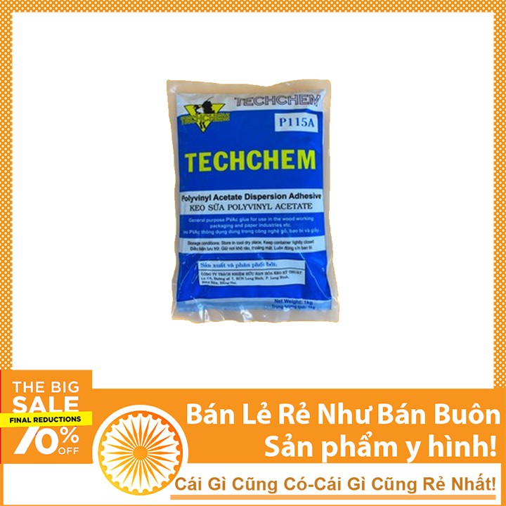 Keo sữa túi TECHCHEM 1KG