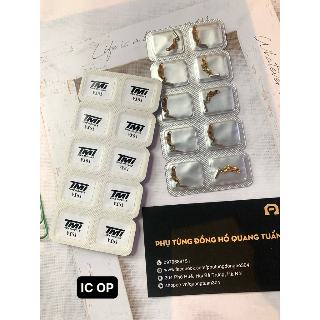 IC máy đồng hồ đeo tay OP-VX các loại