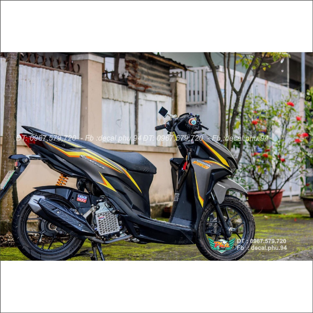 Tem Rời Vario xám vàng (J)