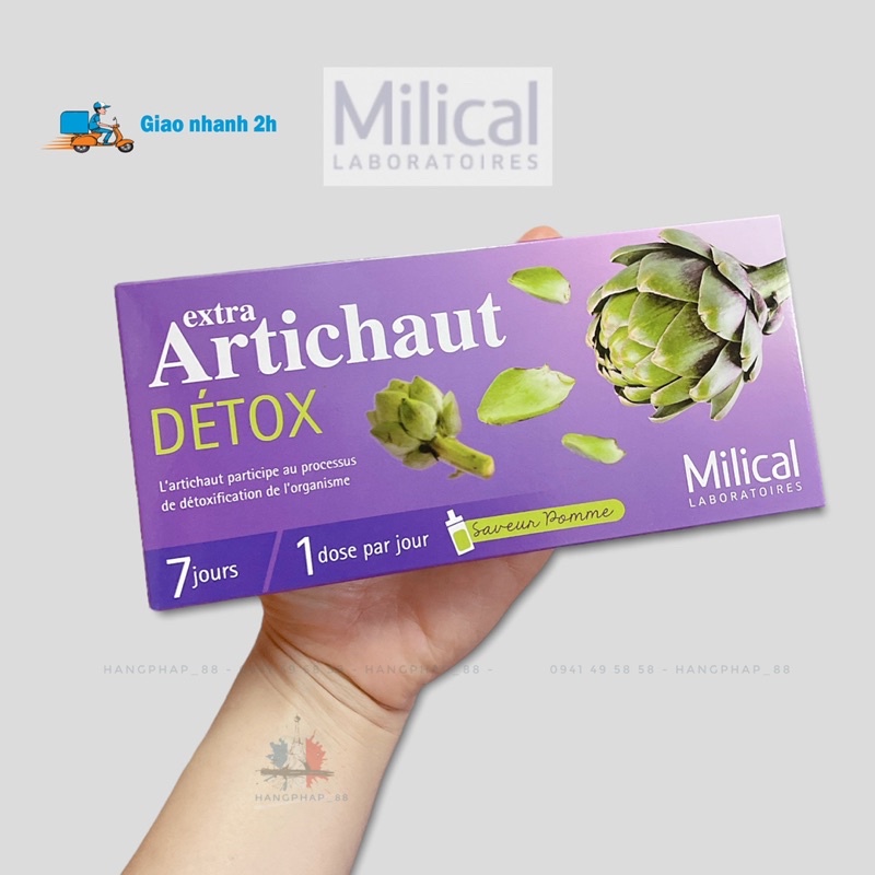 Nước uống giải độc Extra artichaut détox, 7x10ml