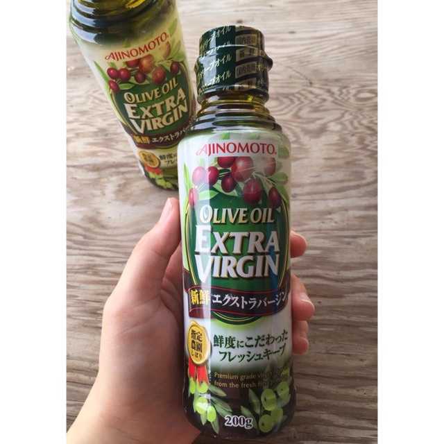 Dầu Olive extra AJINOMOTO – Nhật Bản (DATE T8/2024)
