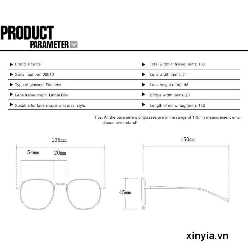Mắt Kính Chống Bức Xạ Ánh Sáng Xanh Thời Trang Phong Cách Hàn Quốc Cho Nữ