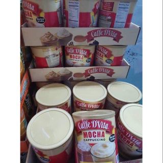 Cà phê bột Mocha Capuchino Caffe D'Vita 1.8kg của Mỹ
