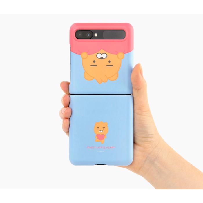 Ốp Điện Thoại Cứng Nắp Gập Họa Tiết Kakao Friends Cho Samsung Galaxy Z Flip4 / Z Flip 4 5G / Z Flip3 / Z