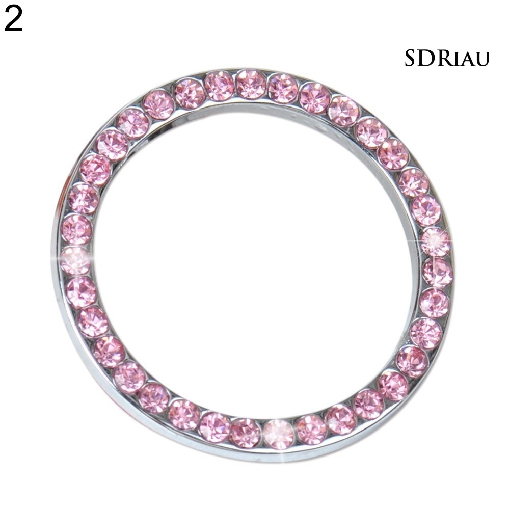 Vòng trang trí đính đá cho nút khởi động xe hơi