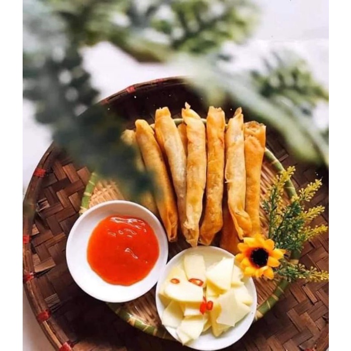 Nem chua rán vỏ giòn