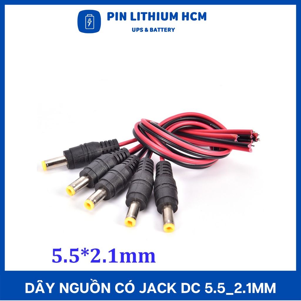 Dây nguồn có jack DC 5.5*2.1mm
