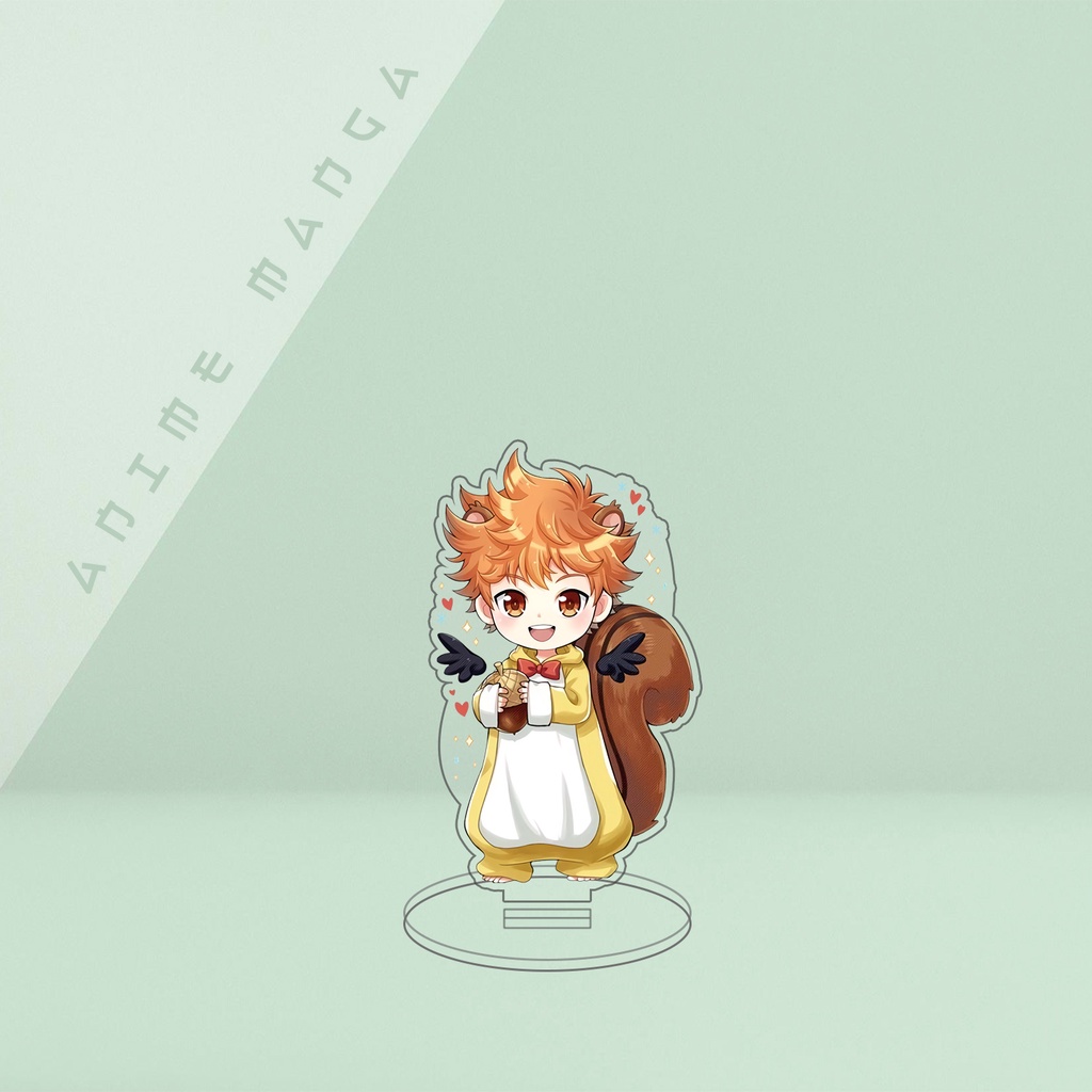 Mô Hình Nhân Vật Haikyuu Chibi Bộ Chất Liệu Acrylic decor góc học tập để bàn làm việc