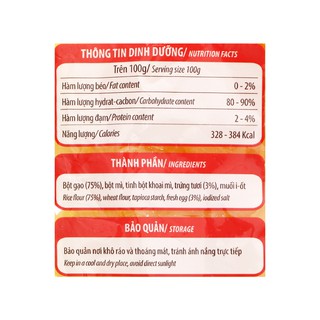 Bịch Nui Meizan 200gr