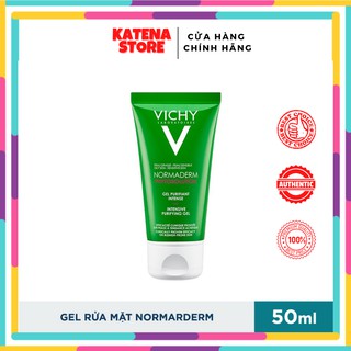 Sữa rửa mặt dạng gel Normaderm Phytosolution Intensive Purifying Gel Vichy 50ml
