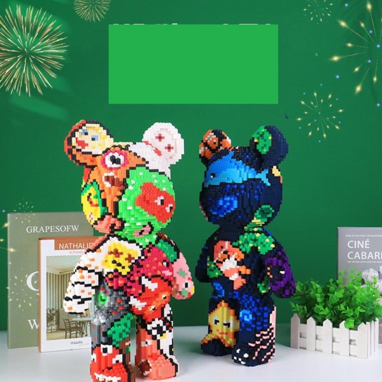 Bộ Đồ Chơi Lắp Ráp Bearbrich Cỡ 55cm Hàng Đẹp