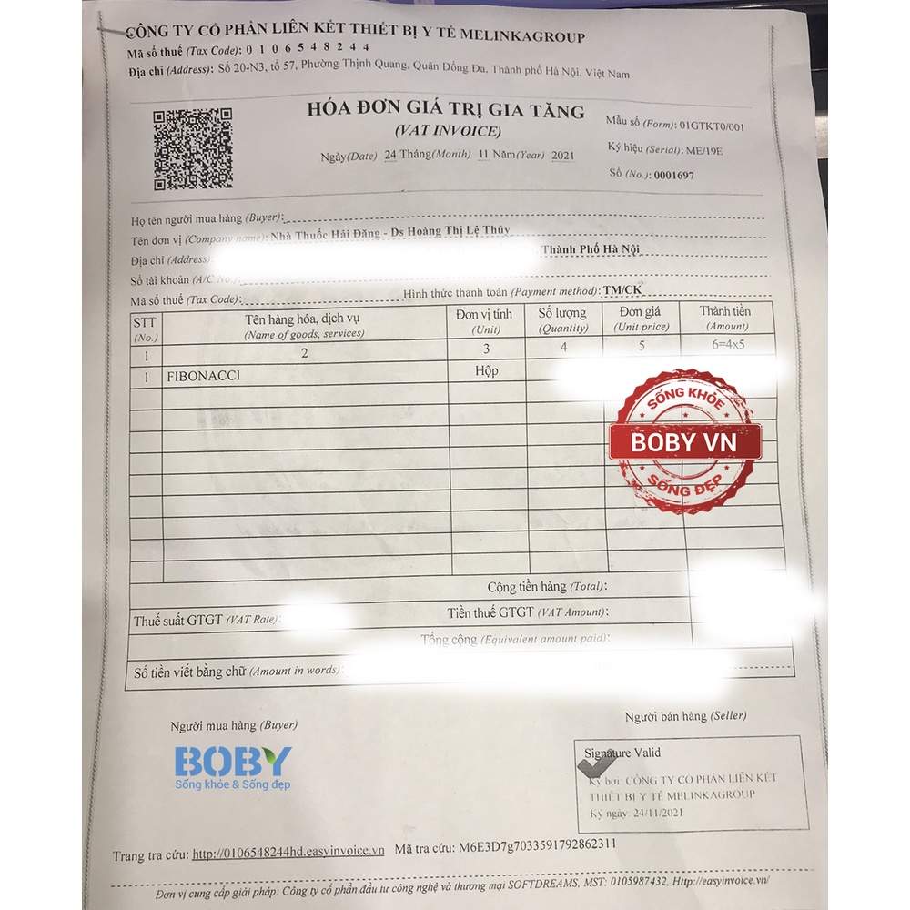 Dầu gội Fibonacci chống nấm, sạch gầu, giảm ngứa - Lọ 100ml - Boby