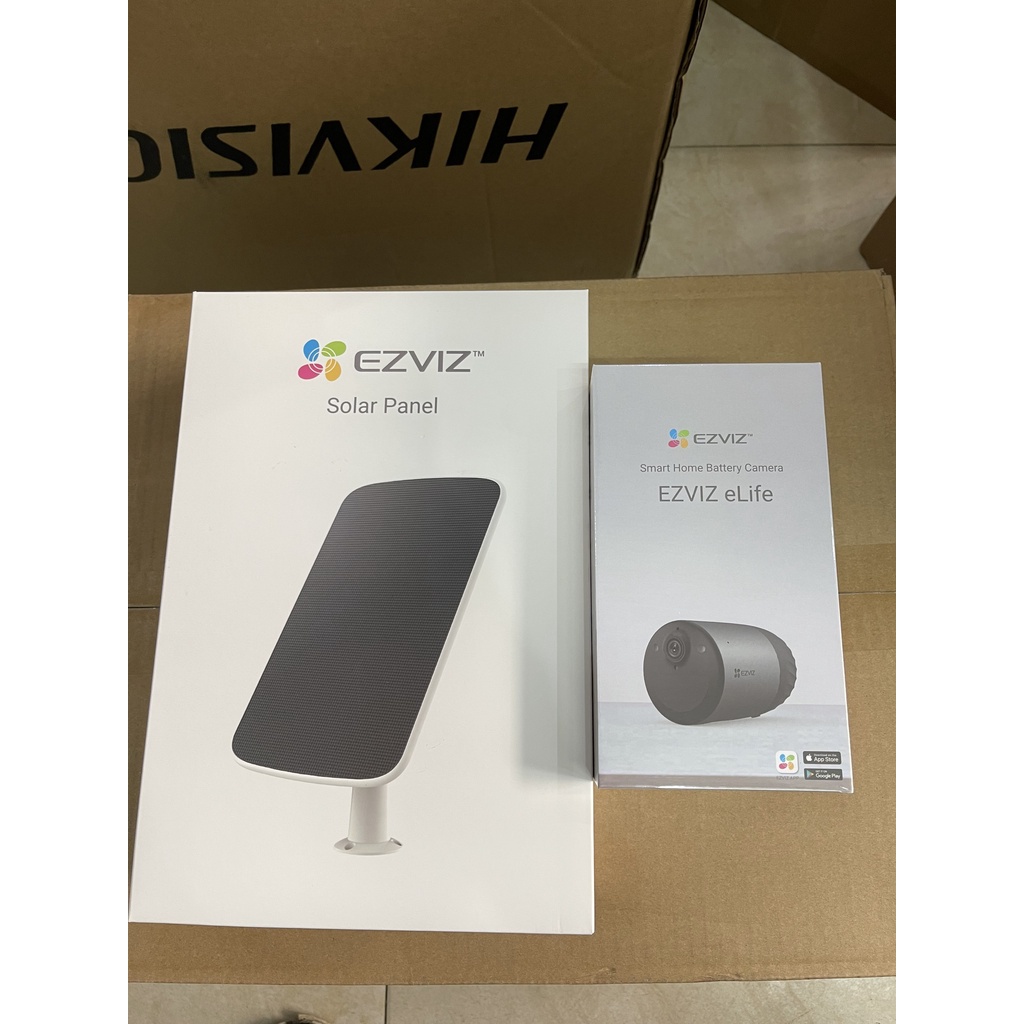 Camera WIFI ngoài trời dùng pin EZVIZ BC1C 1080P có màu đêm hàng chính hãng