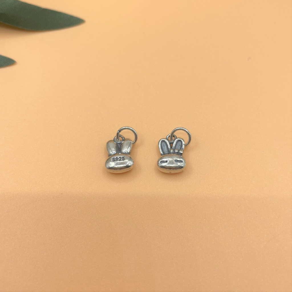 Charm bạc thái móc treo hình thỏ - Charm Bạc 925 - Mã CA830