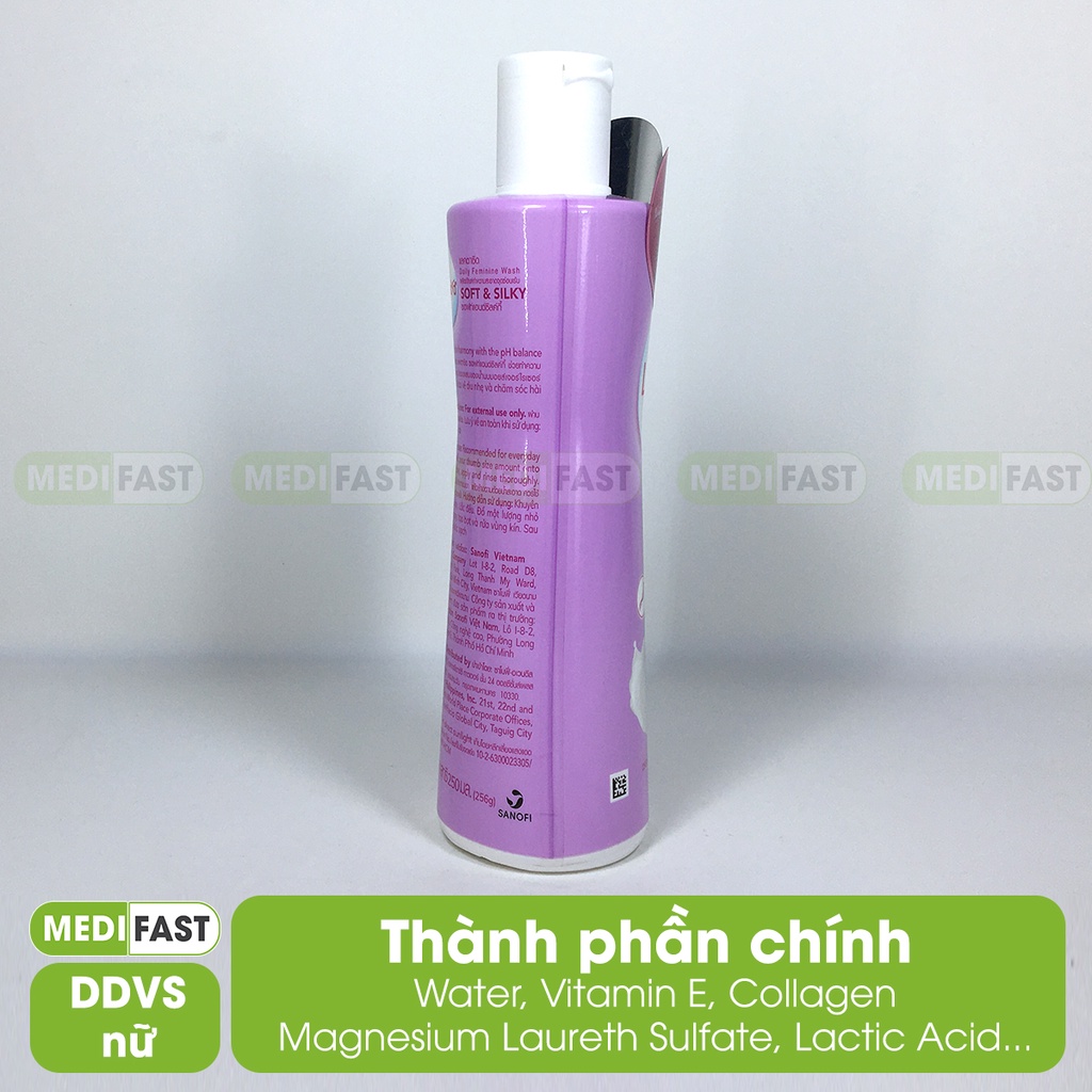 Dung Dịch Vệ Sinh Phụ Nữ Lactacyd Soft &amp; Silky Hương lavander - 2 Loại