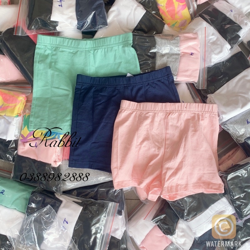 Set 3 quần legging đùi Carter KHÔNG CHỌN MÀU