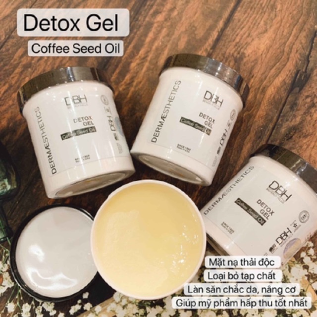 MẶT NẠ THẢI ĐỘC DA DBH [HÀNG CHÍNH HÃNG] DETOX GEL - size mini