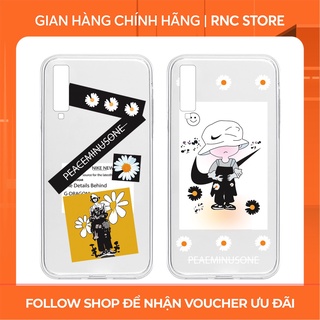 Ốp lưng Samsung J7 Prime Hoa Cúc Peaceminusone dẻo trong Silicone in hình(sản phẩm có 6 mẫu)