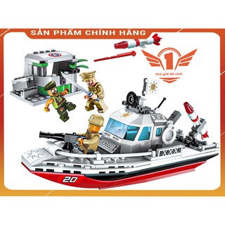 Cuộc xung đột bờ biển 1720 - Bộ đồ chơi xếp hình lego Qman