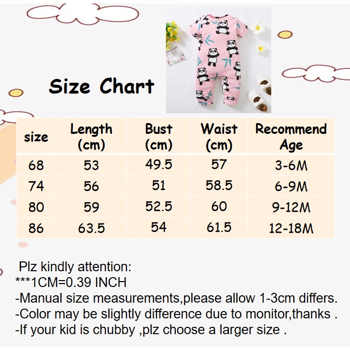 Áo liền quần MIKRDOO tay ngắn in hoạt hình động vật dễ thương cho bé sơ sinh