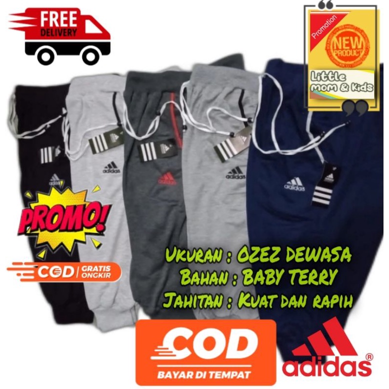 + Miễn Phí Vận Chuyển ✔️ Quần Jogger ADIDASS_SPORT / / Baby terry (3 / 4) Cho Người Lớn / Trẻ Em