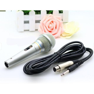 Mic karaoke Xingma AK-319 chính hãng, mic hát có dây chống hú cao cấp- bảo hành 12 tháng