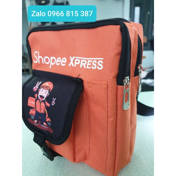 Túi chéo hộp vuông Shopee Xpress