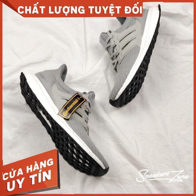 (FREE SHIP + HỘP + QUÀ) Giày thể thao sneaker nam nữ ULTRA BOOST 4.0 Grey xám siêu đẹp cho nam và nữ