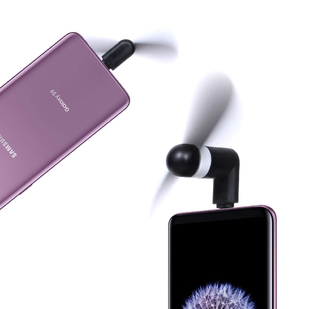 Quạt Điện Làm Mát Di Động Mirco USB / Type C Mini Cho Điện Thoại