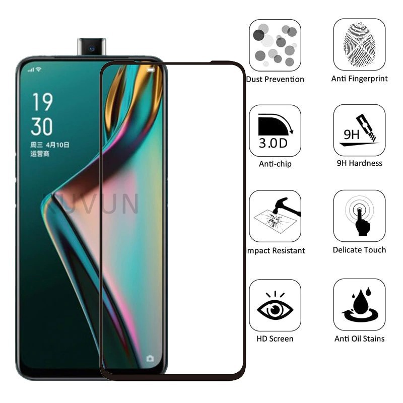 Kính cường lực OPPO K3 FULL Màn, FULL KEO Silicon