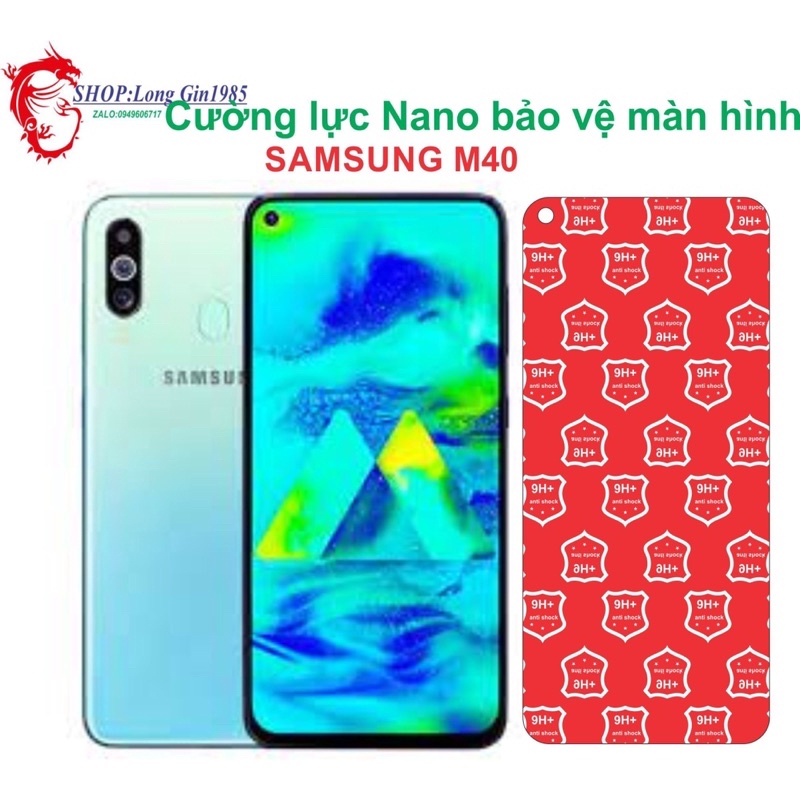 Samsung M40 Cường lực dẻo Nano chống va đập chống trầy xước