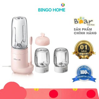 - máy xay đồ ăn dặm cho bé bear llj-c04j1 - bh 1 năm