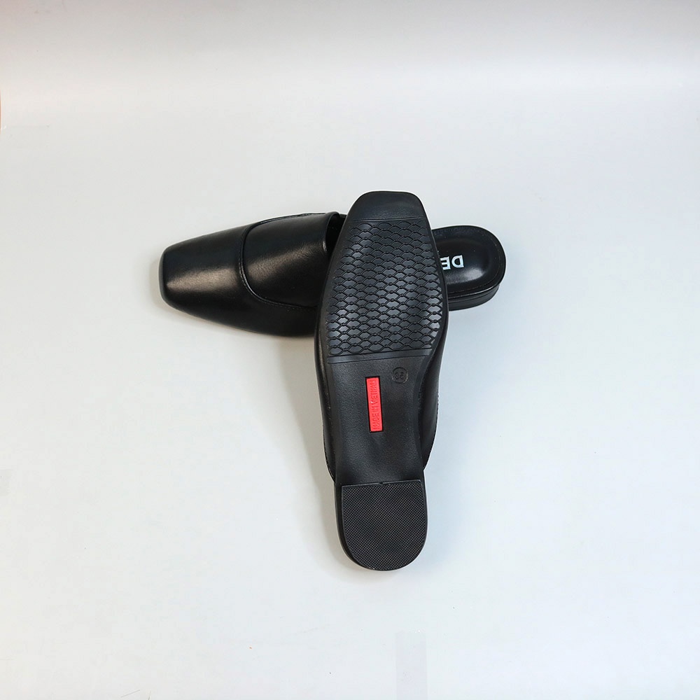 Dép sục nữ mũi vuông cao 2cm thời trang thường ngày