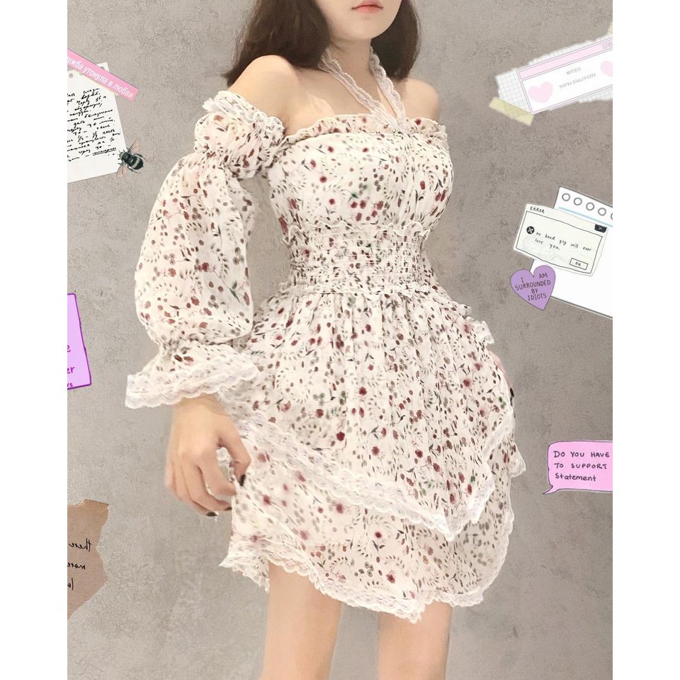[Mã SKAMFA06 giảm 10% tối đa 50K đơn 0Đ] JENNIE FLORAL DRESS v2 | BigBuy360 - bigbuy360.vn