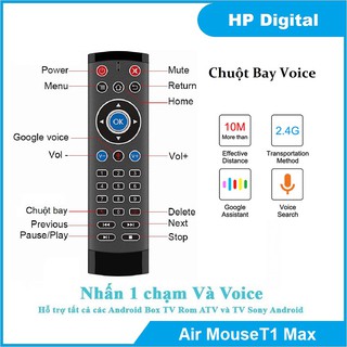Điều khiển chuột bay tìm kiếm giọng nói T1 Max
