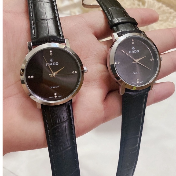 Đồng hồ nam nữ RADO dây da máy thụy sĩ cao cấp [ bảo hành 12 tháng 1 đổi 1 ] | BigBuy360 - bigbuy360.vn
