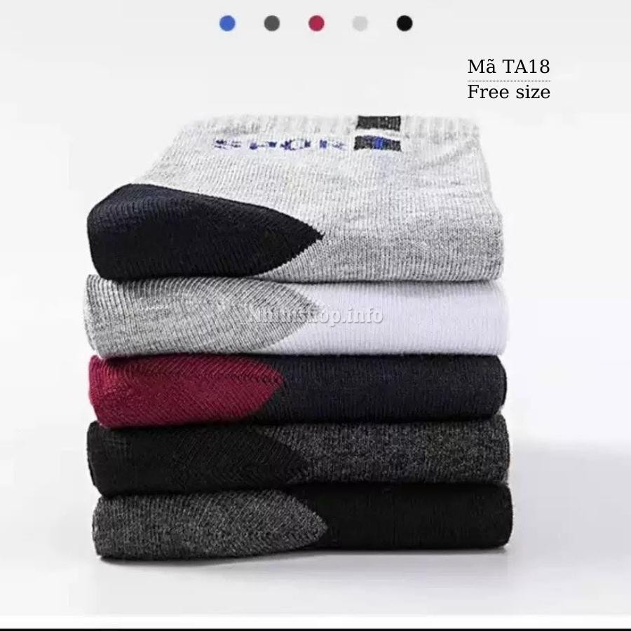 Tất trẻ em nam sport cổ cao 9 - 15 tuổi cho bé trai cotton mềm thoáng khí mùa hè đi giày thể thao đi học đá bóng TA18