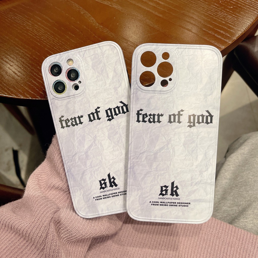 Ốp IDM chống bẩn BVC Fear of god Ip 6plus/6splus/7plus/8plus/X/Xs/Xsmax/11/11promax/12/12pro/12promax/13/13pro/13promax