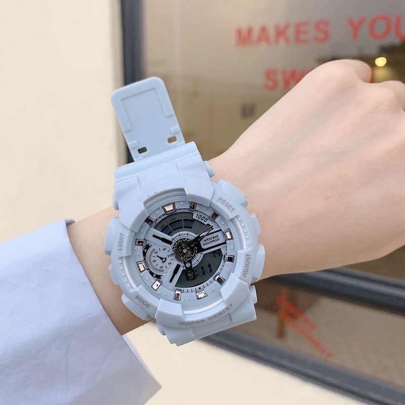 Đồng Hồ Đeo Tay Kỳ Lân Màu Tím Khoai Môn Phong Cách Mori Thể Thao Đơn Giản Dành Cho Nữ Sinh Trung Học